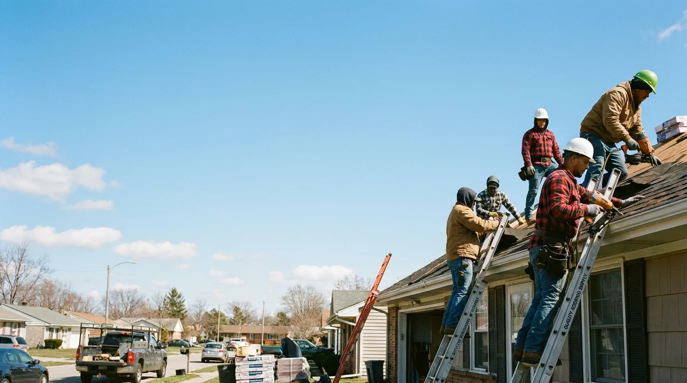 Roofing in Tigerton, WI near me